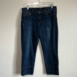 EUC Joes cropped reversed cuff jeans Elma wash sz 32